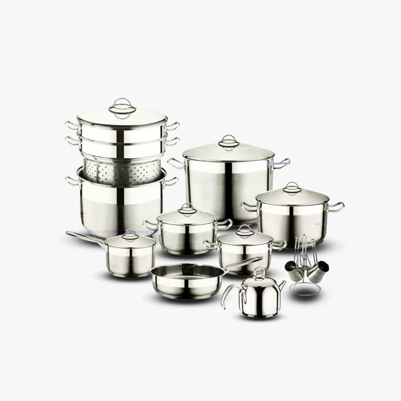 21 PCS NEOFLAM COOKWARE SET