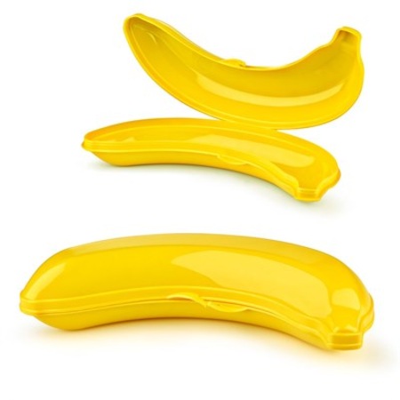 Tupperware Yellow Banana Keeper NEW